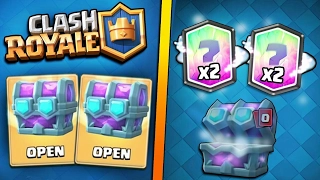 Clash Royale ULTIMATE CHAMPION "DRAFT CHEST" OPENING! TWO LEGENDARY CARDS IN ONE CHEST!!