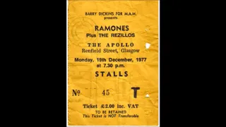 Ramones   Live at The Apollo, Glasgow, Scotland 19/12/1977 (Audience-Audiencia)