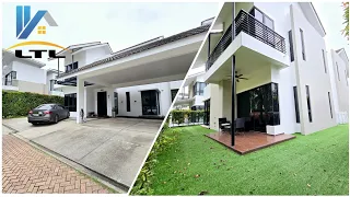 Good Environment Lake Edge Puchong 2 Storey Semi D Bigger Size 4500sf Full Reno Move in Conditon