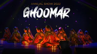 GHOOMAR DANCE COVER | ANNUAL PROGRAM 2022 | SUNNY-TULIKA'S CHOREOGRAPHY | RHYTHM ARTS RADA