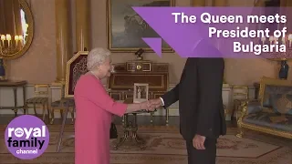 The Queen receives Bulgarian President Rumen Radev