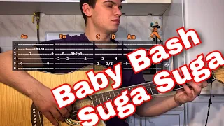 Baby Bash - Suga Suga (Тони Раут - Ностальгия) аккорды табы на гитаре