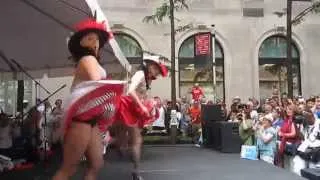 CanCan Dance  Bastille Day  in New York July 14 La Fete Nationale 14 Juillet