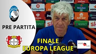 ATALANTA - BAYERN 04, GASPERINI nel pre finale di Europa League! Sentite cosa dice il tecnico!