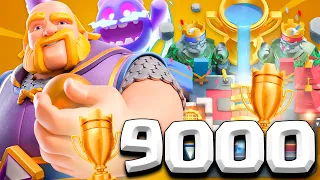 Road to 9000 trophies(part 1) 🏆