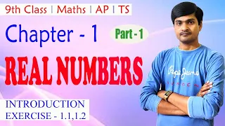 Real Numbers | Class 9 Maths | Chapter 1 | Part – 1 | Number System | Rational Numbers | AP/TS Maths