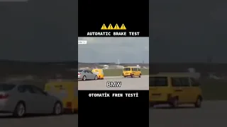 Automatic Brake Test | Volvo vs Volkswagen vs Mercedes vs BMW vs Audi