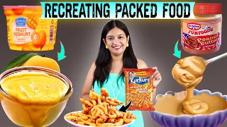 Re-Creating Packed Food at Home Food Challenge | CookWithNisha