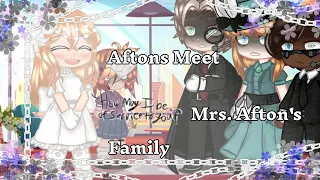 Aftons Meet Mrs. Afton's Family || FNAF || GCMM || 13+ || TW: FLASH, BLOOD, SENSITIVE TOPICS