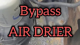 How to Bypass a Leaking Air Dryer on a Semi Truck