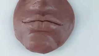 Sculpting the Mouth With Clay