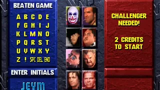 WWF Wrestlemania:The Arcade Game-World Wrestling Federation Championship Playthrough with Bret Hart