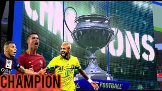 || SUPER STAR MODE || HOW I WON THE TITLE WITH THREE STARS #ronaldo #mbappe #neymar @peszone508