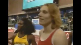 Irina  Sergeyeva  vs  Merlene  Ottey  60m  FINAL  1991  IAAF  World  Indoor Championships  Sevilla