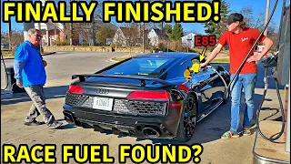 Rebuilding A Wrecked 2020 TWIN TURBO Audi R8 Part 18!!!