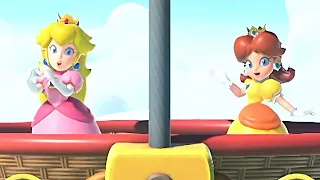 Mario Party Superstars Peach and Daisy vs Mario and Luigi (Master Difficulty)