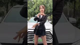 New BYD and Girl - Auto China
