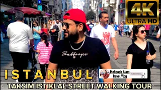 TURKEY ISTANBUL | Taksim Istiklal street | Walking Tour | Vlog 2