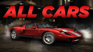 NFS Most Wanted '05 - All Cars (+Bonus Cars) 1080p60