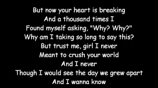 Chris Brown - Say Goodbye with lyrics