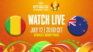 Full Basketball Game | Mali v New Zealand  | FIBA U17 Women's Basketball World Cup 2022