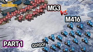 Wow! MG3 vs M416!! Battle of Vikendi Part 1