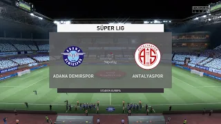 🇹🇷 Adana Demirspor vs Antalyaspor - Turkey Super Lig 2021/2022 | 25/02/2022 | Gameplay