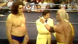 Andre The Giant meets Hulk Hogan