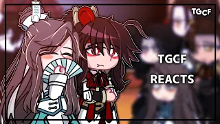 [💭] TGCF reacts | kinda cringe😭 ! | gacha club - gcrv