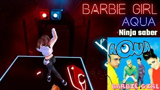 [Beat Saber][Ninja saber] Barbie Girl / Aqua