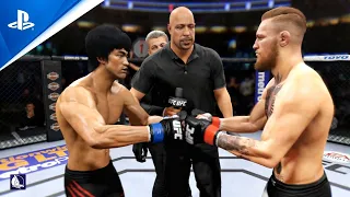 UFC 2 on PS5: Conor Mcgregor vs Bruce Lee Epic Gameplay!