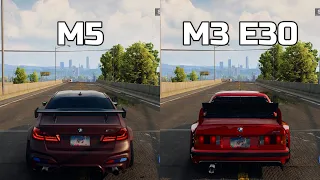 NFS Unbound: BMW M5 vs BMW M3 E30 - WHICH IS FASTEST (Drag Race)