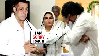 Aisa mat kaho Bhaijaan😢 Rakhi Sawant got emotional when Salman Khan said this for her mother