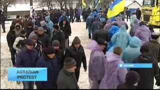 Ukraine Agrarian Protests: Farmers furious about tax changes enacted by nation's lawmakers