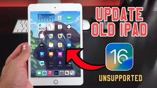 How to Get Update iPadOS 16 on iPad (Old iPad Air 2, Mini 4)