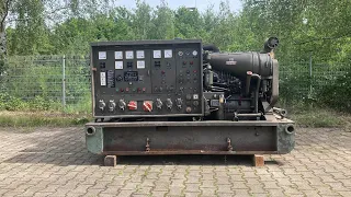 Deutz A4L 514a Vielstoffmotor Bundeswehr Notstromaggregat Stromaggregat 30 kVA