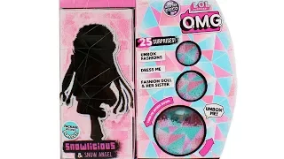 LOL Surprise OMG Winter Disco Fashion Doll Snowlicious & Snow Angel Unboxing Toy Review