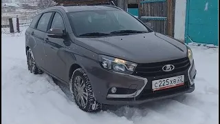 Лада Веста СВ (Lada Vesta SW). 1,8. Робот. Проходим ТО-1.