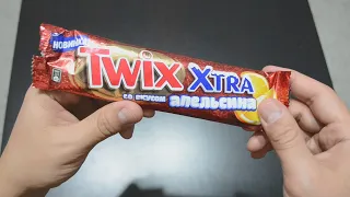 #243: TWIX XTRA СО ВКУСОМ АПЕЛЬСИНА!