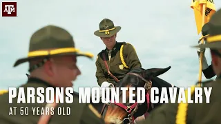 Parsons Mounted Cavalry at 50 Years Old