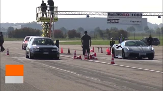 audi r s4 1300HP VS ferari 2018