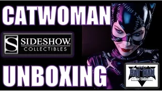 Batman Returns Catwoman Premium Format UNBOXING By Sideshow Collectibles