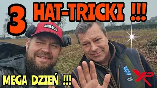 3 ROZNE HAT-TRICKI!!TEGO JESZCZE NIE BYLO!. Z XP DEUS 2!!.#deus #metaldetecting #silver#uk #youtube