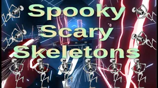 [Beat Saber] Spooky Scary Skeletons (Remix) - The Living Tombstone  | Expert