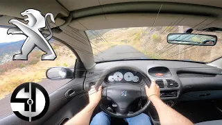 2002 Peugeot 206 1.6CC SPEED DRIVE ON MADEIRA ISLAND PORTUGAL