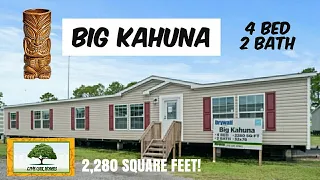 BIG KAHUNA BY LIVE OAK HOMES 4 BEDROOM 2 BATHS 2280 SQUARE FEET