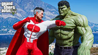 GTA 5 - Hulk VS Omni-Man | Epic Death Battle!