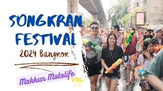 【バンコクMotovlog】『2024 ソンクラン祭り』| Go to the 2024 Songkran Festival in Bangkok with PCX160