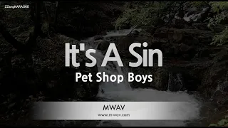 Pet Shop Boys-It's A Sin (Melody) [ZZang KARAOKE]
