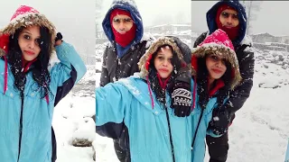#Heavy #SnowFallVideo Will Upload Soon Unforgettable DayIn my life #tiyakutty #advikkuttan #family